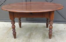 Ancienne Table Basse Ovale