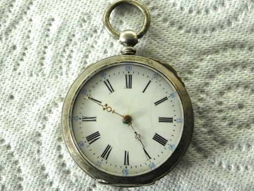 Montre gousset argent homme - montre,