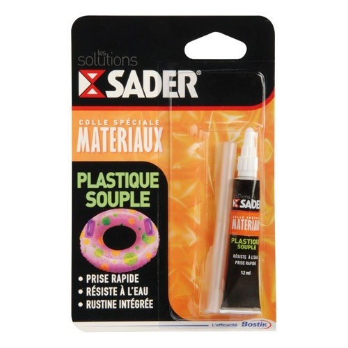 Colle plastique souple