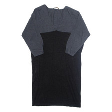 Robe pull femme - robe, noire