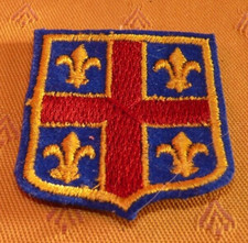 Ancien écusson en feutre