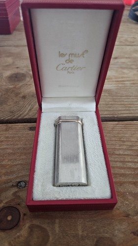 Briquet cartier trinity - cartier, plaque