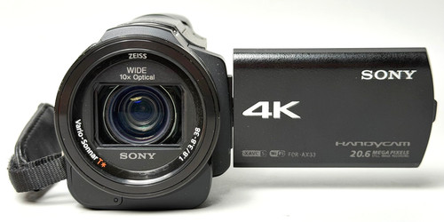 Sony fdr ax33 handycam - 4k,