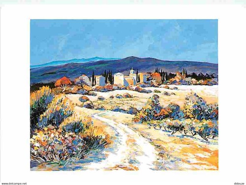 Carte postale art peinture - -,