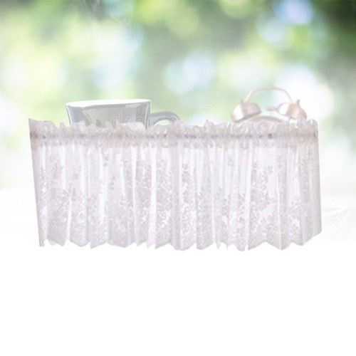 Rideau court dentelle - rideau,