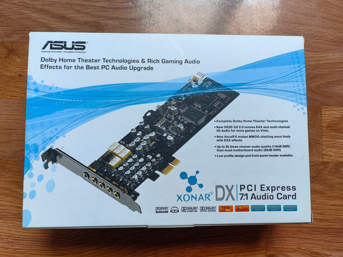 Carte son pcie asus - carte,