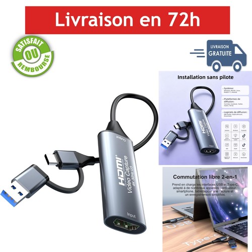 Carte capture vidéo - capture, hdmi