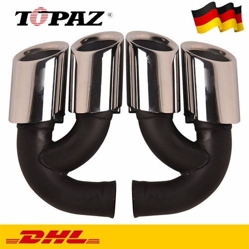 Silencieux pour porsche - 2x,