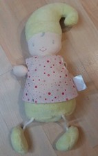 Pou / Doudou hochet lutin vert