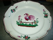 ancienne assiette Desvres