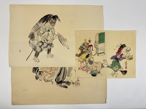 Estampe japonaise sur - bois, «