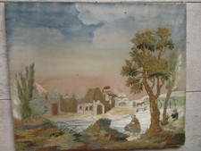 BRODERIE ET AQUARELLE