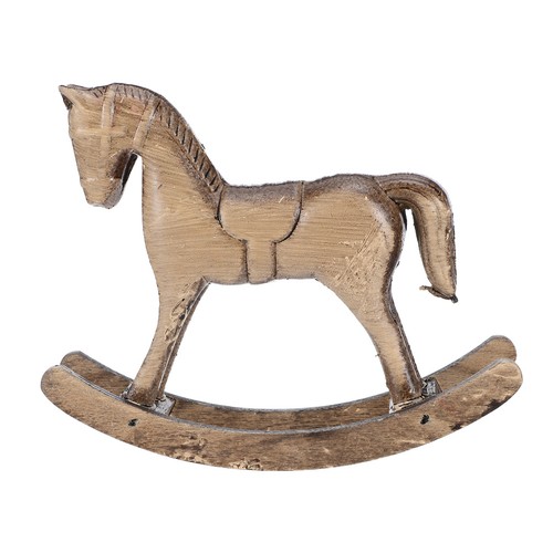 Statue cheval bascule en - statue, À