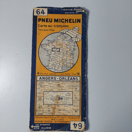 Carte michelin - carte, n°