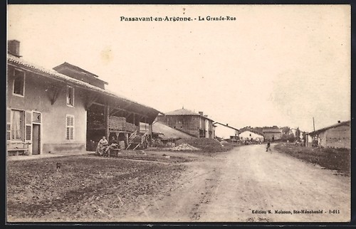 Cpa passavant argonne la - passavant-en-argonne,,