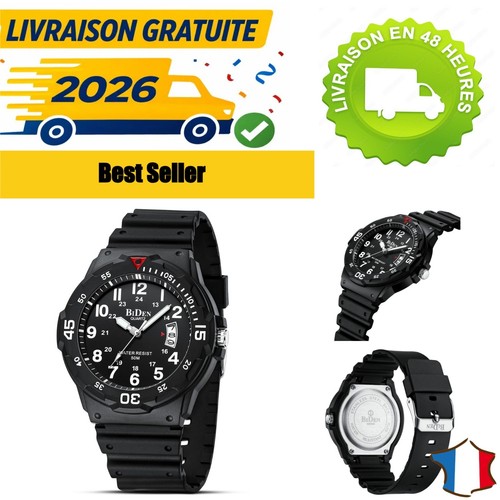 Montre homme hanposh quartz - homme,