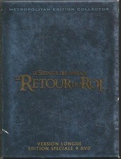 Coffret Collector 4 DVD Le Seigneur des Anneaux - Le Retour du Roi