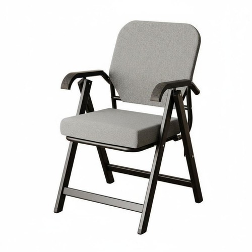Chaise pliante avec accoudoirs - chaise,