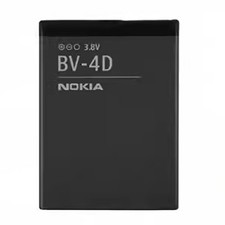 BV-4D Battery For Nokia N9, N9 16G, N9 64G, Lankku, 808, 808 PureView 1250mAh