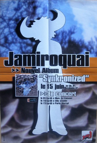 Jamiroquaï affiche concert - jamiroquaÏ,