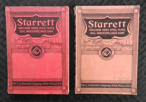 1938 starrett catalogue - 1938,