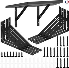 8 Pièces Equerre Etagere
