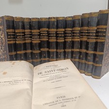 Louis XIV - RELIGION MONUMENTAL - Mémoires COMPLETS de SAINT-SIMON 1864 13 vols