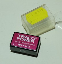 Traco Power TEM 3-2422 Convertisseur CC-CC. RS: 385-929