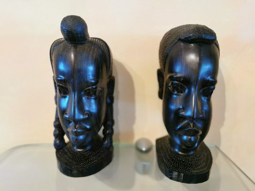 Statuettes africaines bustes - africaines,