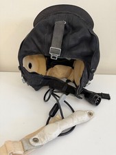 Casque Pilote Soviétique Vintage 1978 Cuir Armée URSS  Aviation Militaria