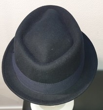 chapeau laine pork pie. Petit