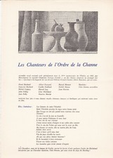 Concert les chanteurs - les, de