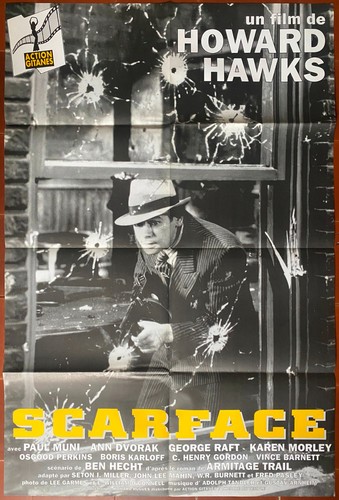 Affiche scarface howard hawks - affiche,