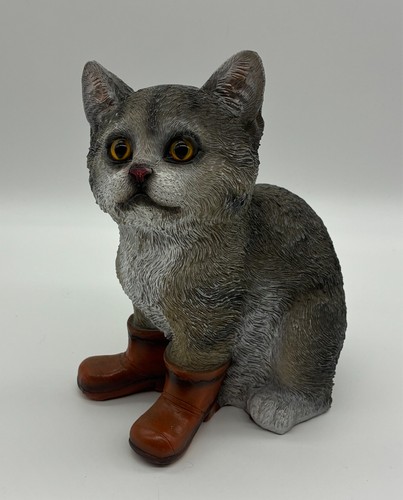 Statuette chat botté - statuette,