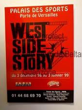 WEST SIDE STORY PALAIS DES SPORTS PARIS 1999 carte postale 