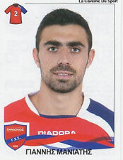 253 IOANNIS MANIATIS PANIONIOS STICKER PANINI GREEK GREECE LEAGUE 2010