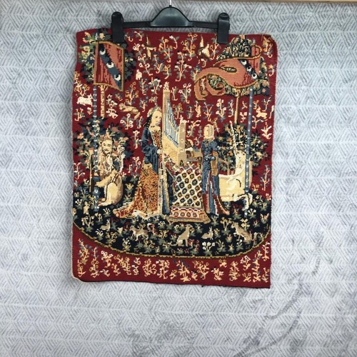 Vintage tapisserie dame - tapisserie, à