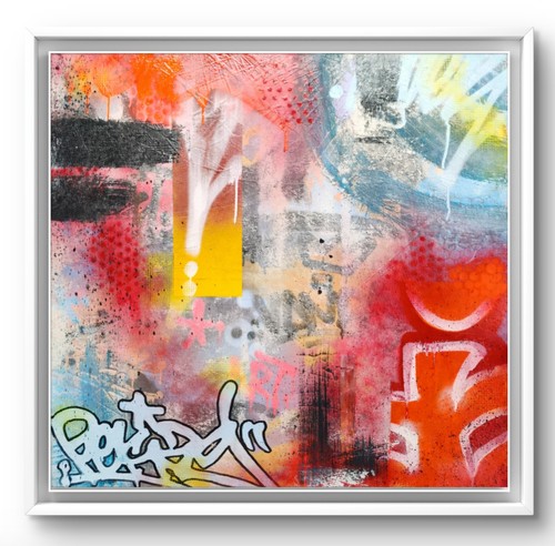 œuvre originale 100x100 - Œuvre, cm