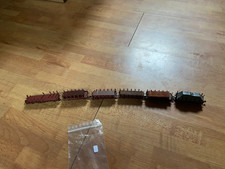 MINITRIX LOT WAGONS FERRAILLE N - ÉCHELLE 1/160 IDEM MINITRIX, FLEISCHMANN, ROCO