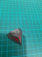 pièces détachées lego 22391 gris foncé + logo   4x4