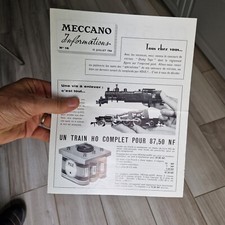MECCANO  INFORMATION  1960