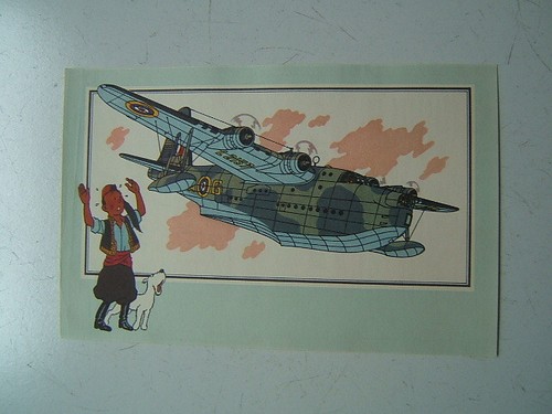 Herge tintin chromos - tintin,
