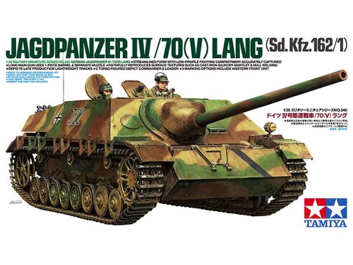 Tamiya jagdpanzer lang - jagdpanzer, iv/70