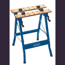 Draper Pliable Établi 600 x 640 x 785mm Double Serrage MDF Plan de Travail 77020