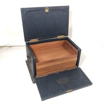 Coffre À Tirages Mah Jong Pung Chow Antique Rare Noir