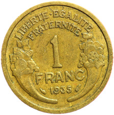#14311 - 1 franc 1935 Morlon