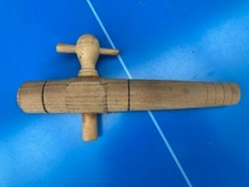 ROBINET BOIS VINAIGRIER SOUTIRAGE N° 8 POUCES 1.5 CM 22.5 CM FUTS TONNEAUX VIN