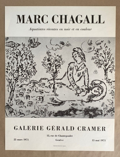 Marc chagall original offset - marc,