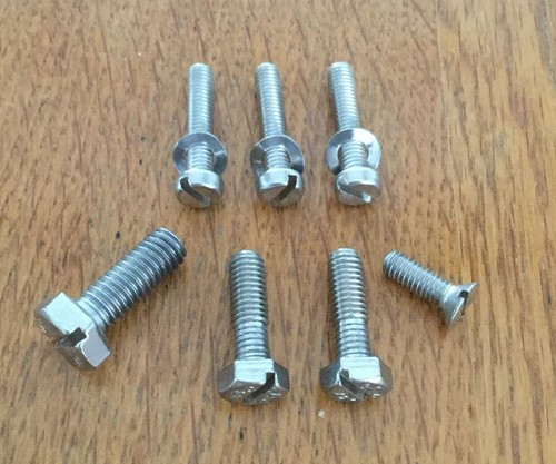 Kit vis remplacement - inox, pour