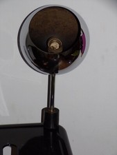 lampe boule applique vintage chrome 